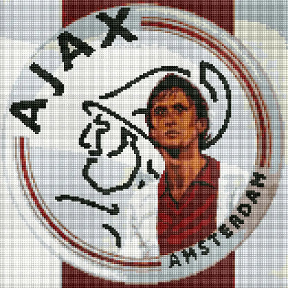 Diamond Painting Johan Cruijff | Mensen | Voetbal | Volledig Dekkend